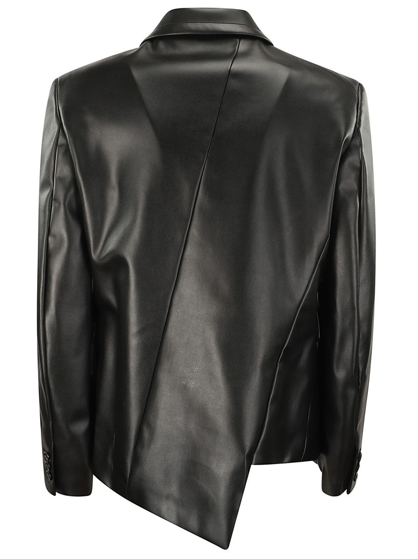 Comme Des Garçons Structured Jacket With Oversized Shoulder Straps