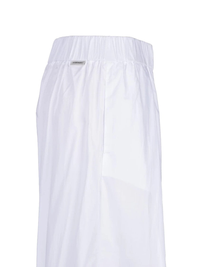 Colmar Originals Relaxed Fit Wide Leg Cotton Trousers