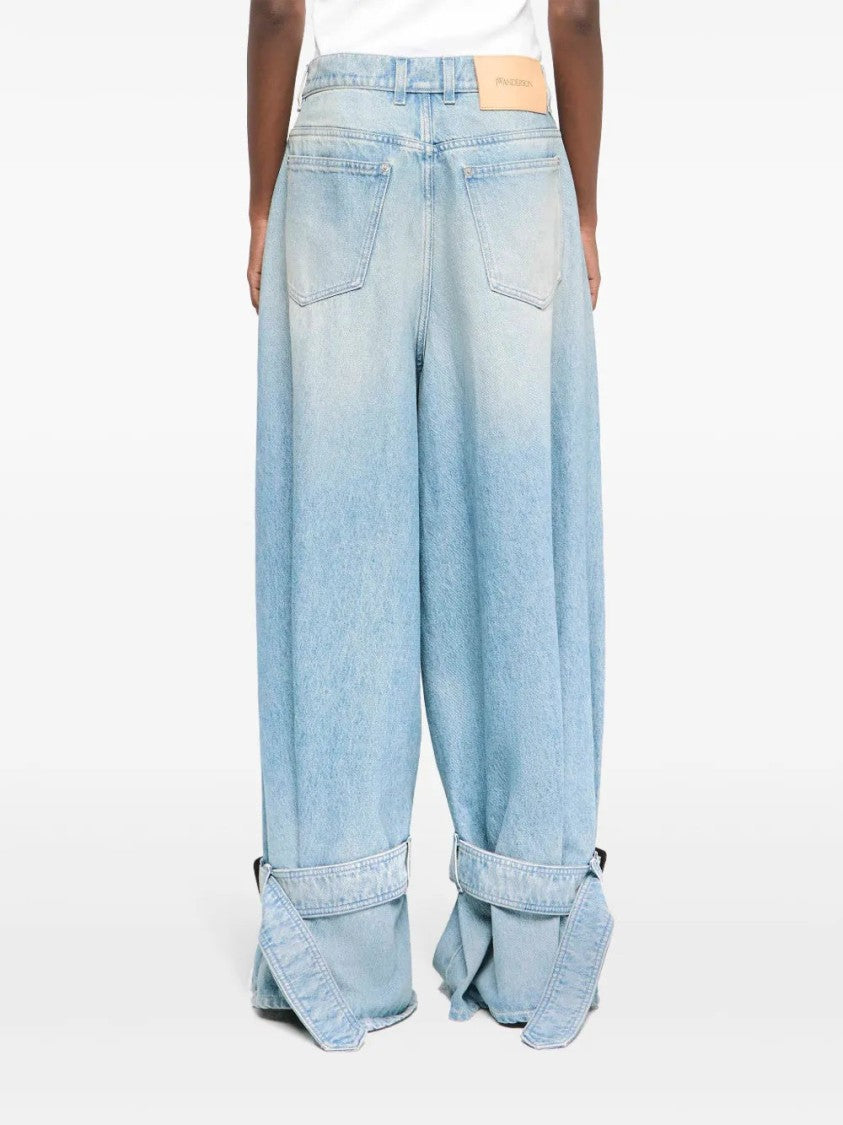 J. W. Anderson Blue Buckled Jeans