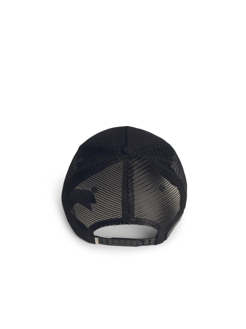 Amiri Black Cotton Cap