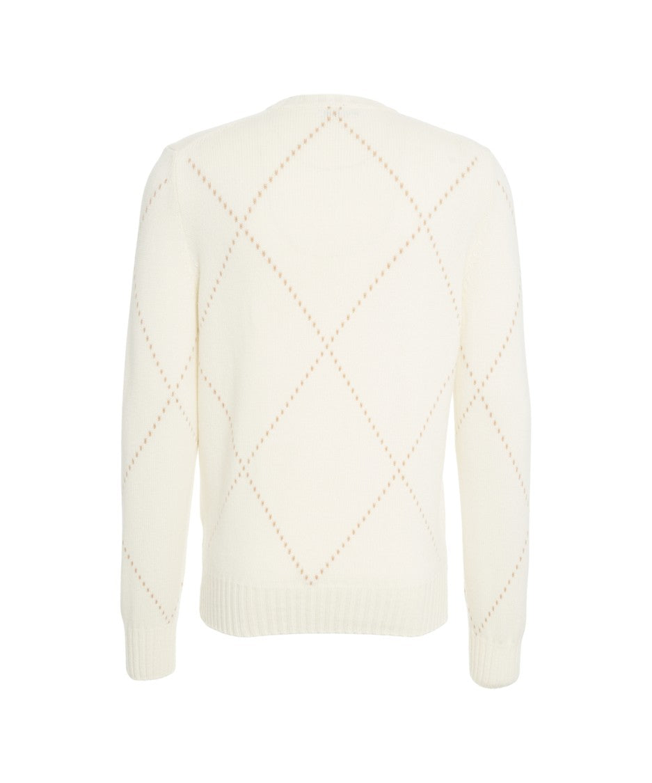 Gender Diamond Pattern Sweater