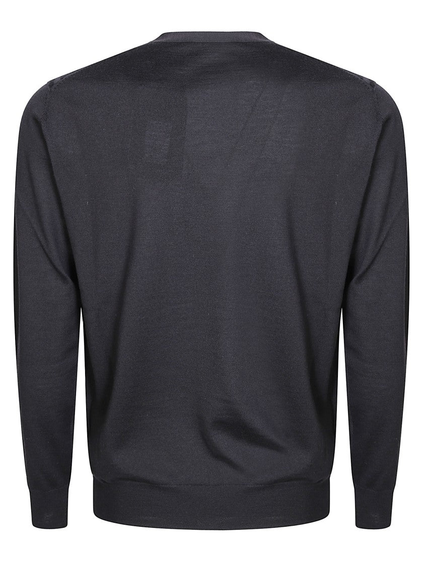 Paolo Pecora Fine-Knit Long-Sleeve Sweater