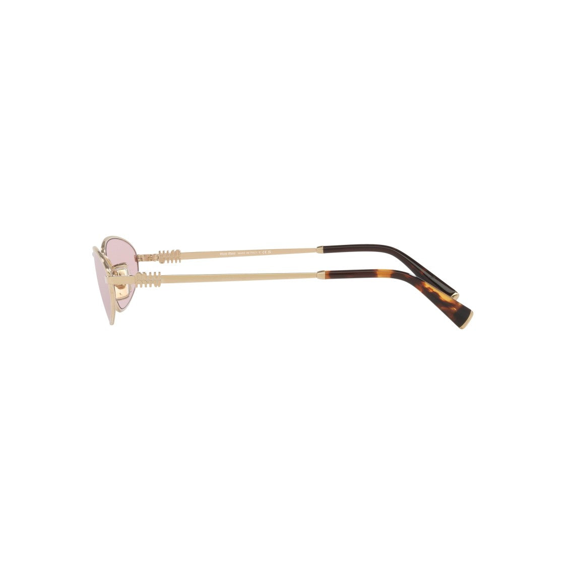 Miu Miu 0Mu A52s Narrow Oval Frame Sunglasses