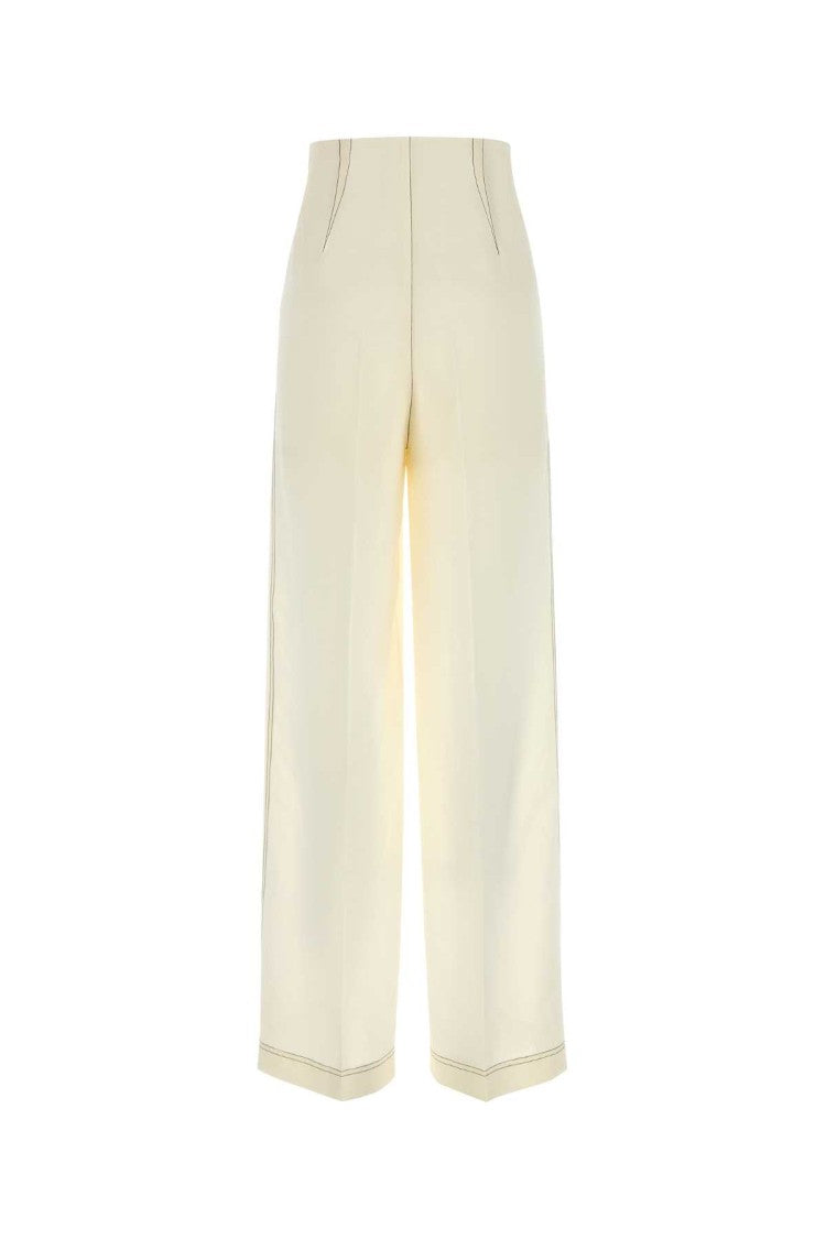 Philosophy Di Lorenzo Serafini Ivory Polyester Blend Pant