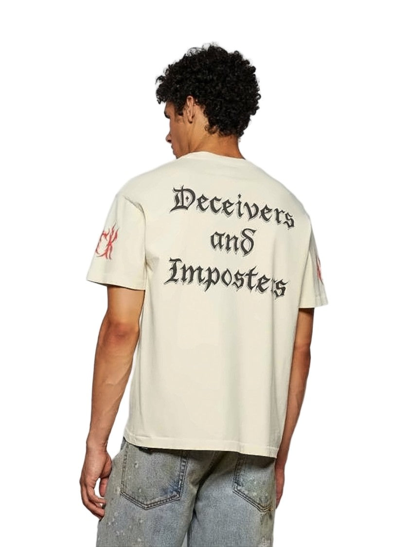 Gallery Dept. Graphic Short-Sleeve T-Shirt With Bold Flame Design