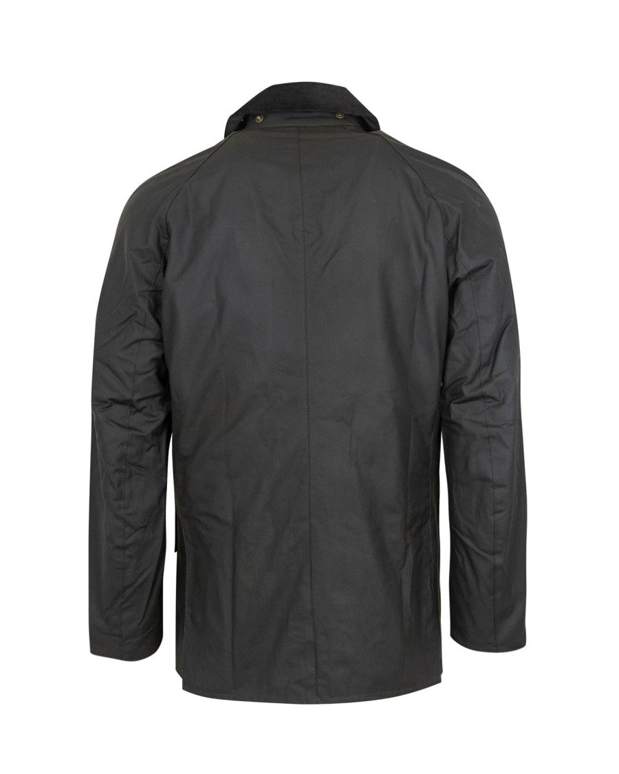 Barbour Ashby Olive Waxed Cotton Jacket
