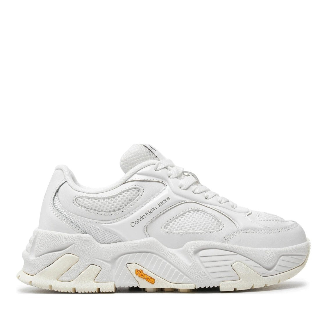 Calvin Klein Jeans White Sculpted Sole Chunky Sneakers