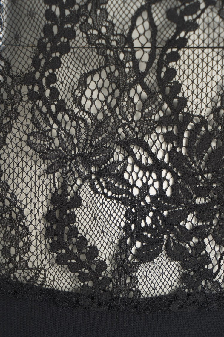 Liu Jo Delicate Floral Lace Bomber Jacket