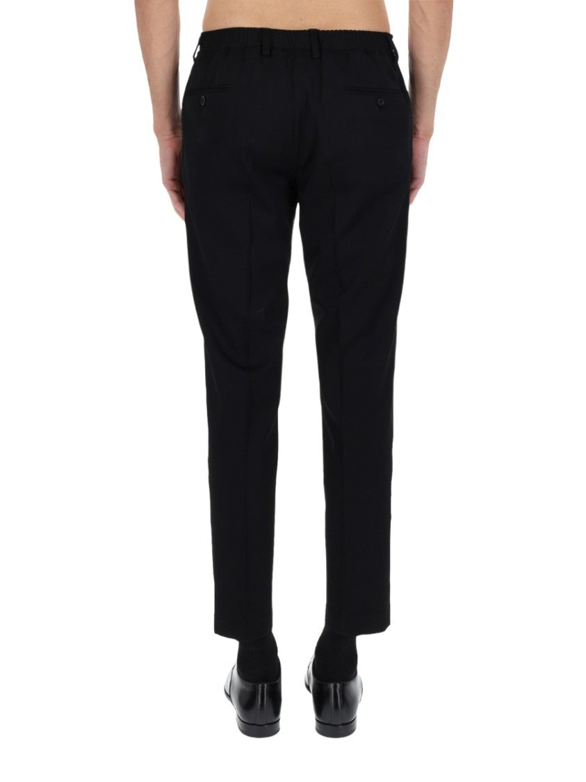 Dolce & Gabbana Tailored Straight Pressed Crease Formal Pants