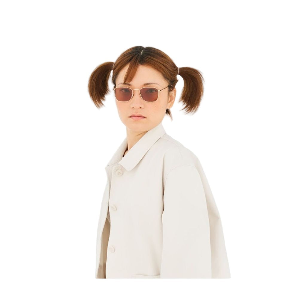 Retrosuperfuture Strand 2.0 Bordeaux Squared Frame Sunglasses