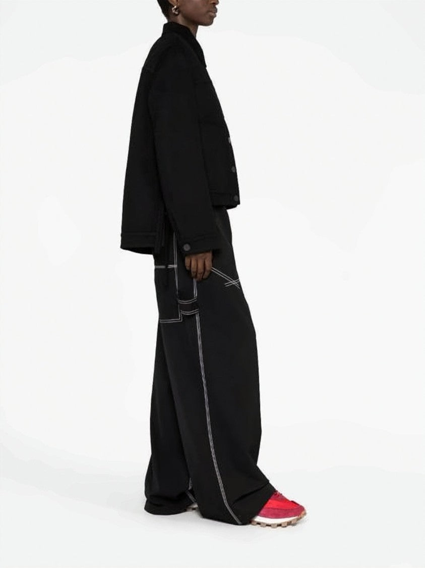 Loewe Cropped Boxy Lambskin Jacket