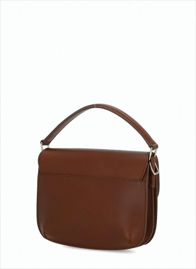 A.P.C. Structured Cowhide Leather Tote Bag