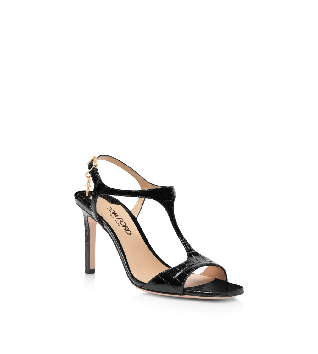Tom Ford Angelina 85 Sandal Stamped Cro
