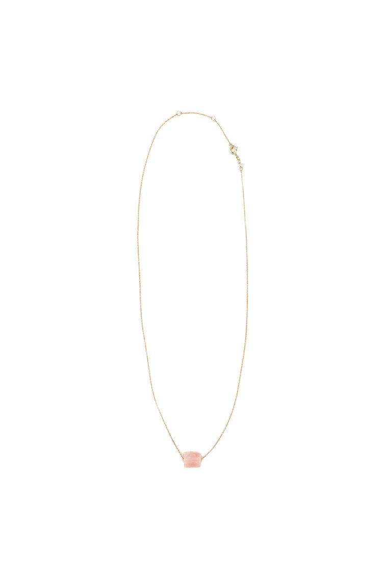 Aliita Yellow Gold Deco Cilindro Necklace