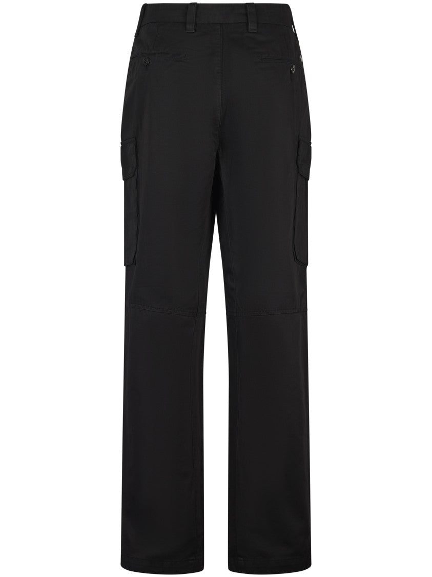 C.P. Company Cotton Gabardine Loose Cargo Pants