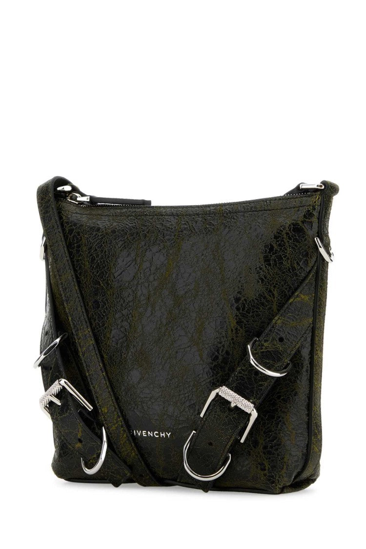 Givenchy Two-Tone Leather Voyou Crossbody Bag