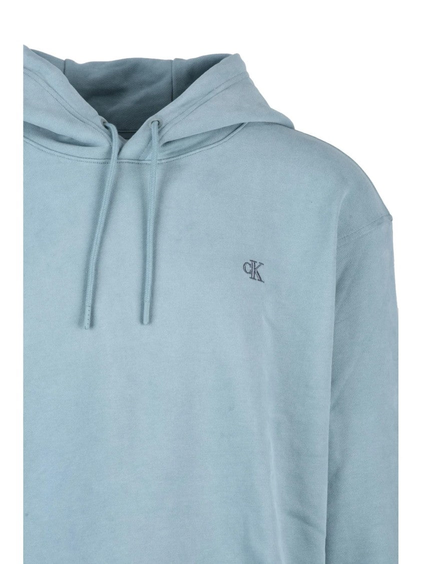 Calvin Klein Jeans Aqua Essential Cotton Hoodie