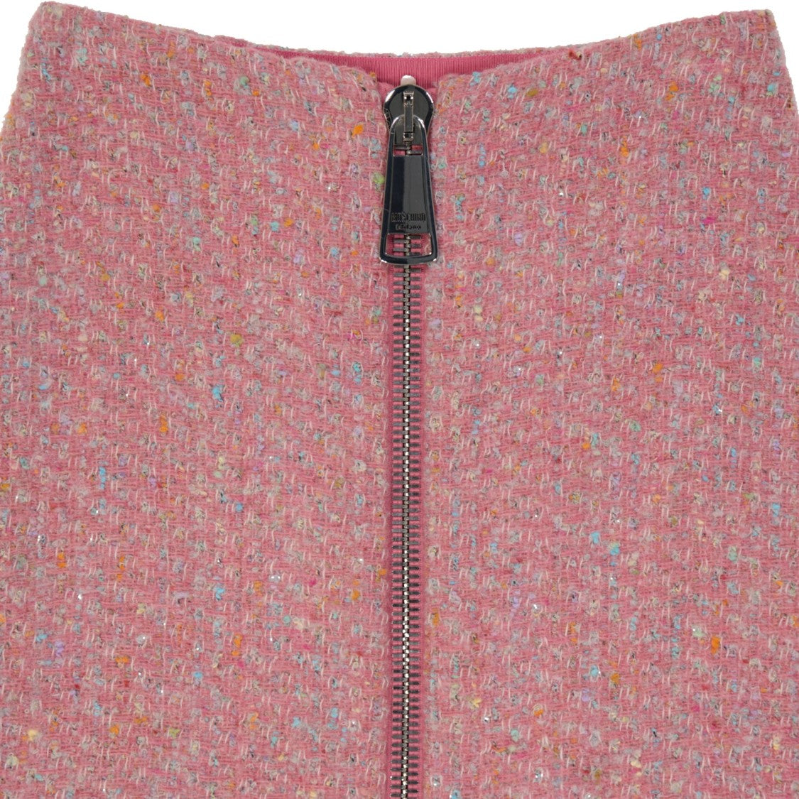 Moschino Textured Wool Mini Skirt
