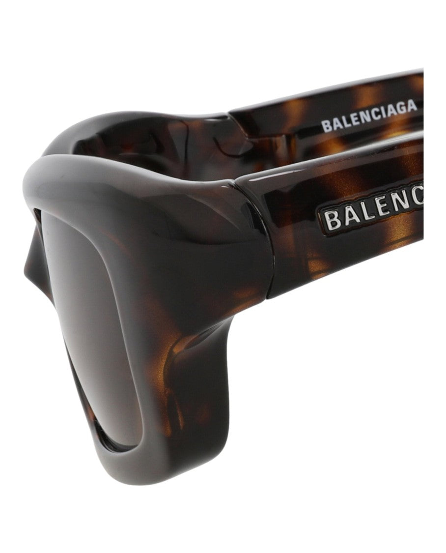 Balenciaga Square-Frame Bio-Injection Sunglasses