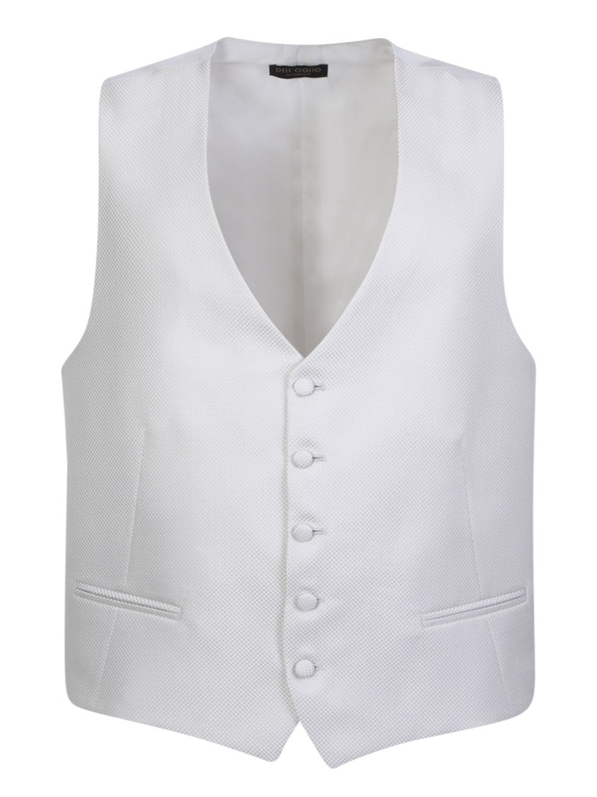 Dell'oglio White Pearl Gilet