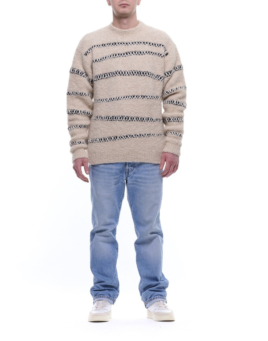 Atomofactory Bouclé Crewneck Sweater