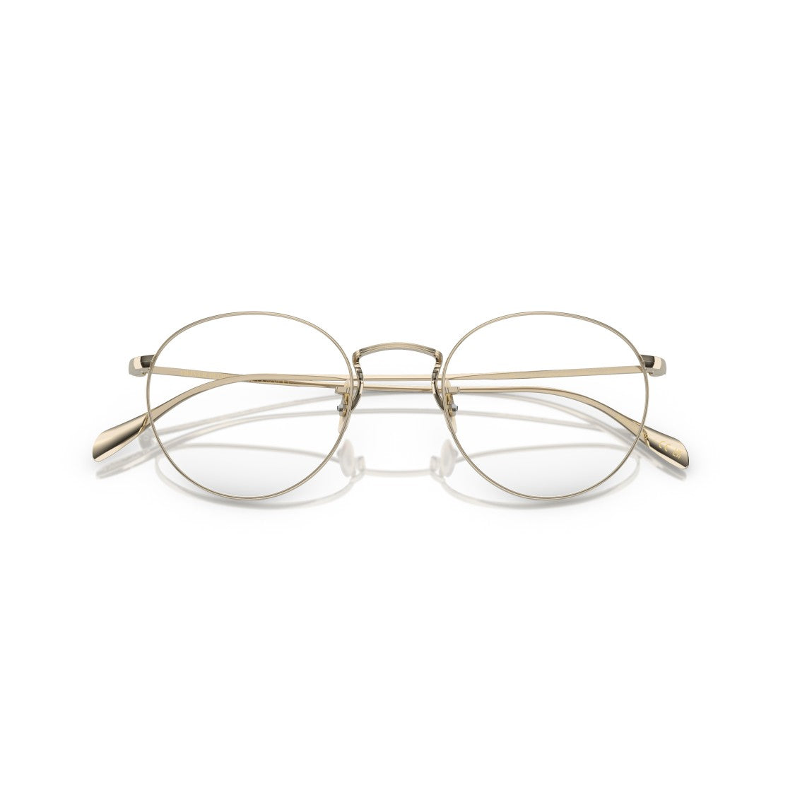 Oliver Peoples 0Ov1186 Round Metal Frame Sunglasses With Adjustable Nose Pads