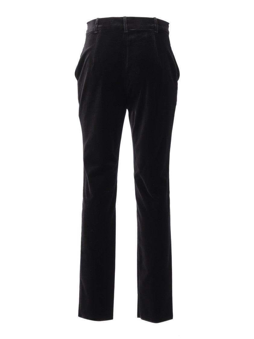 Max Mara Straight-Leg Pants With Minimalist Design And Soft Finish