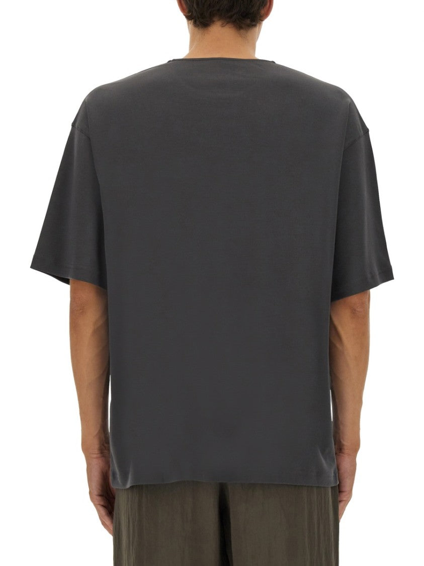 Lemaire Relaxed Fit Cotton-Silk Blend T-Shirt