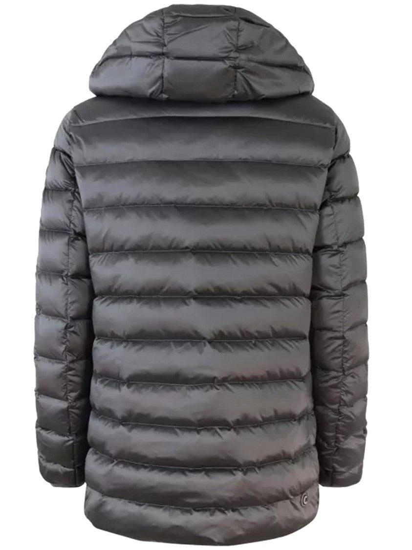 Colmar Originals Padded Grey Down Coat With Quilted Design