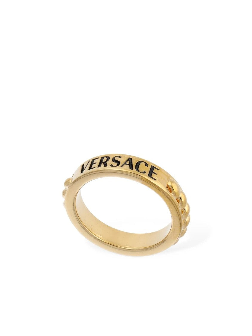 Versace Logo Metal Ring