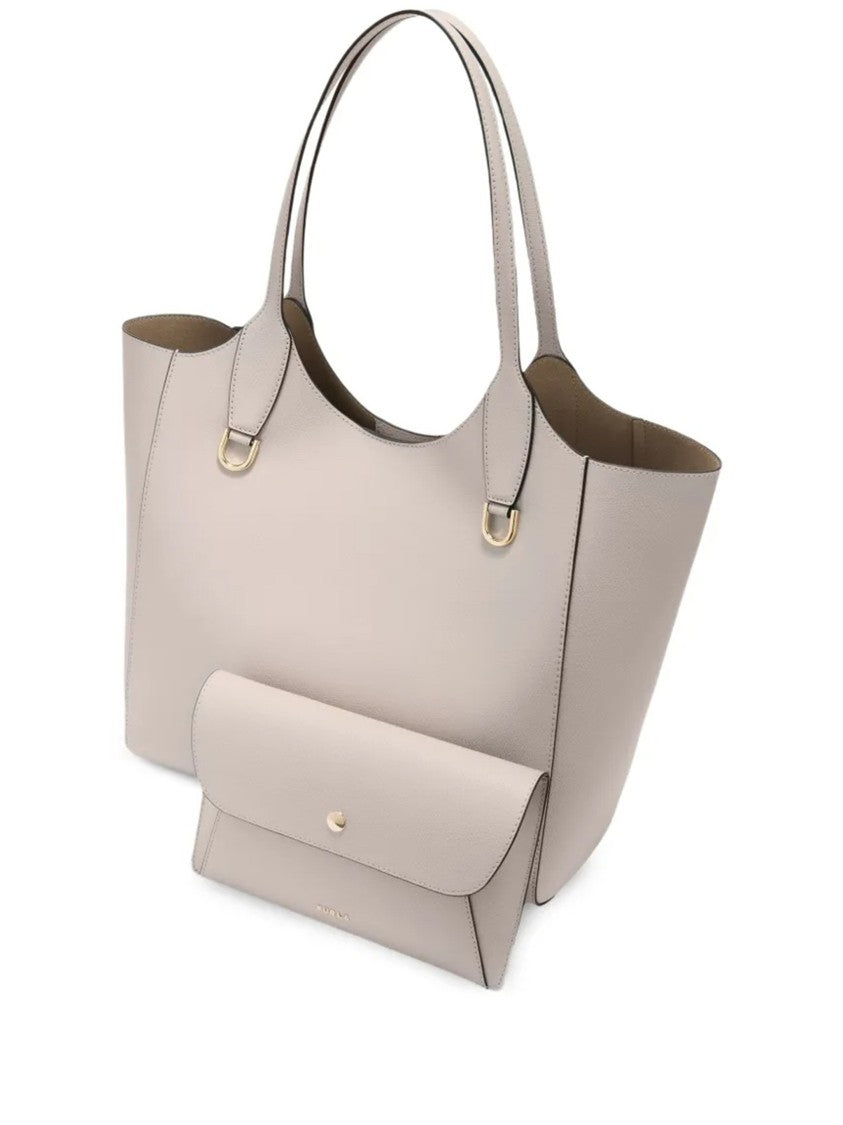 Furla Lea M Tote Smooth Leather Structured Bag