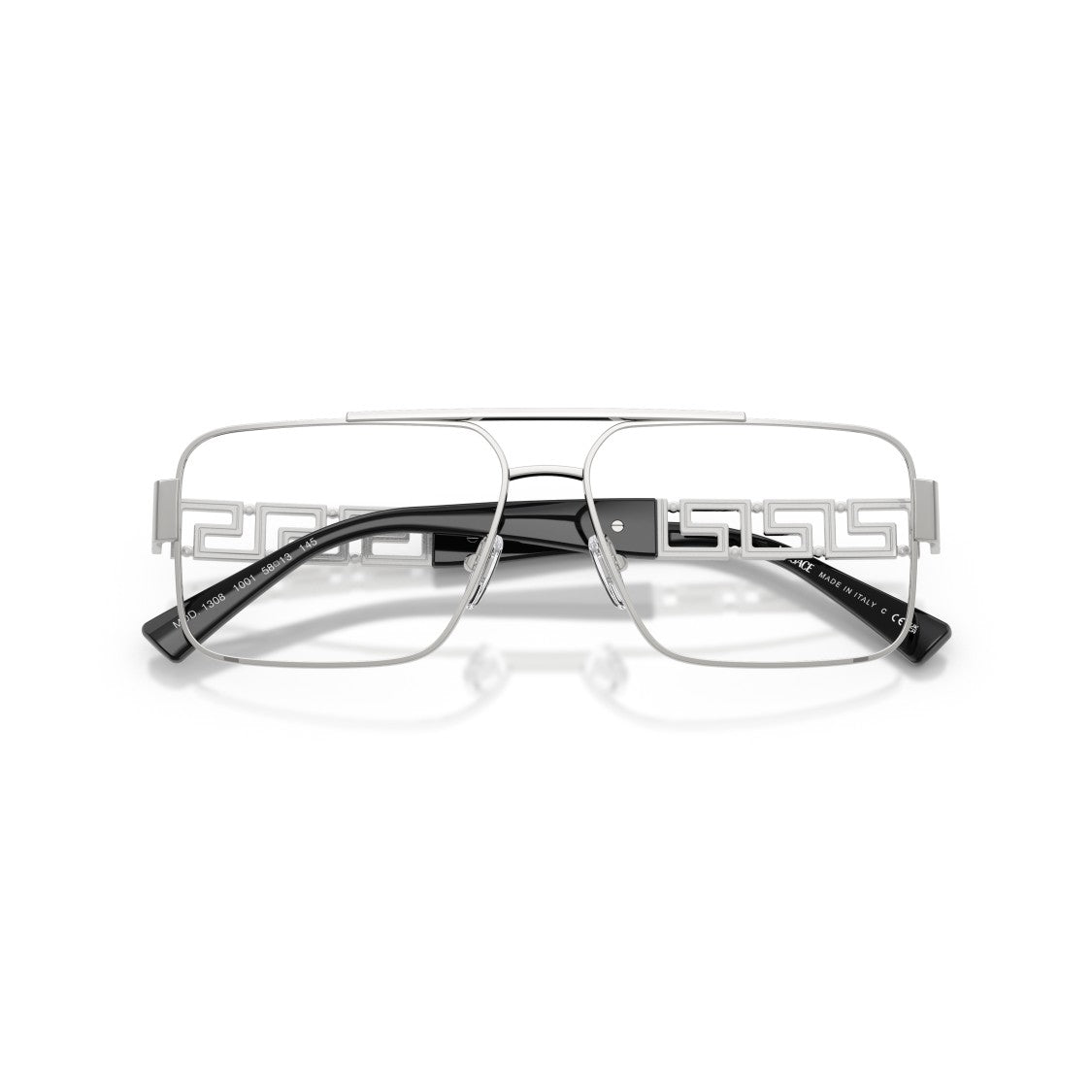 Versace 0Ve1308 Rectangular Steel Eyeglasses
