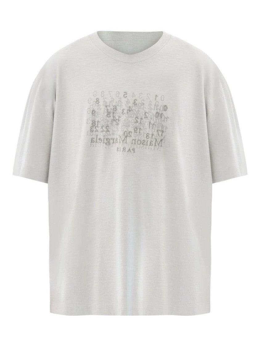 Maison Margiela Relaxed Fit T-Shirt With Subtle Chest Print