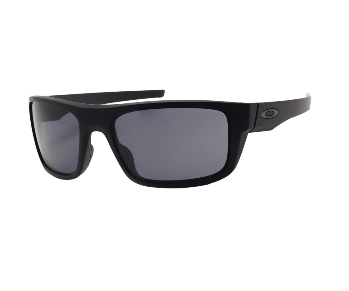 Oakley Bold Rectangular Frame Sunglasses With Dark Tinted Lenses