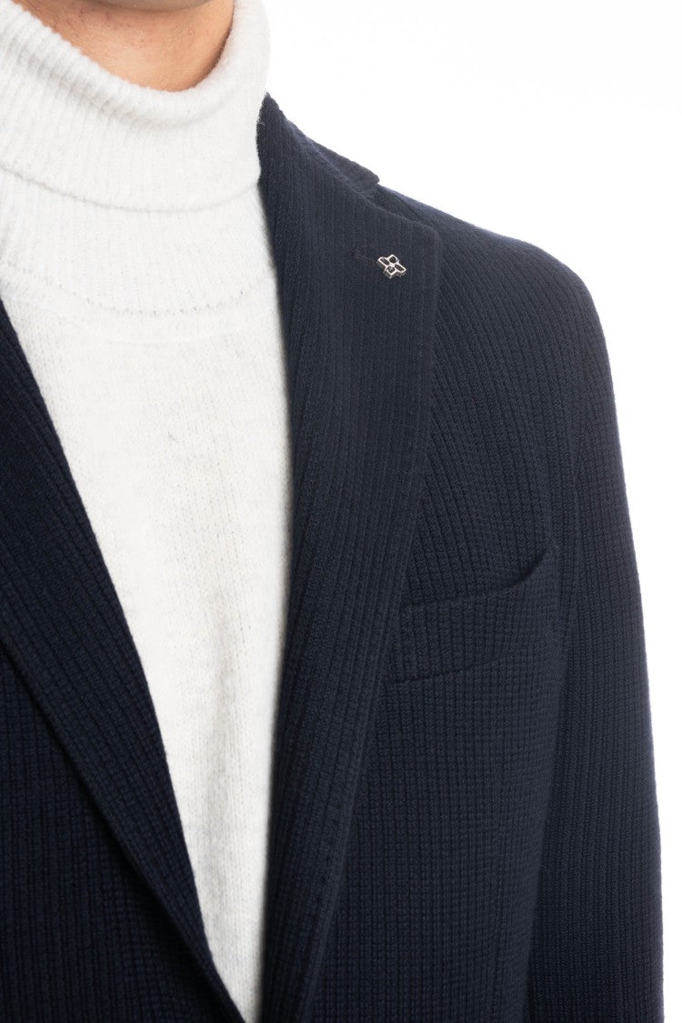 Tagliatore Wool Jersey Jacket Mod. Montecarlo
