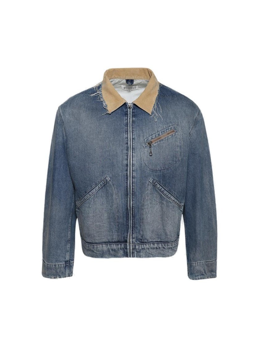 Maison Margiela Sports Jacket Light Blue