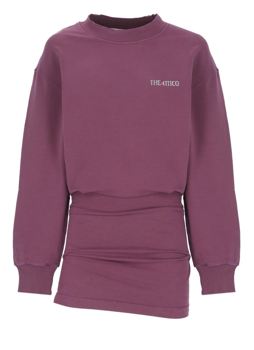 The Attico Purple Cotton Dress