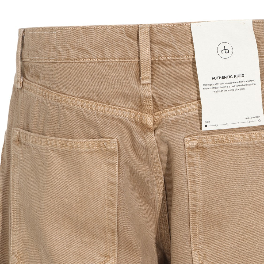 Rag & Bone High-Rise Classic Five-Pocket Straight-Leg Jeans