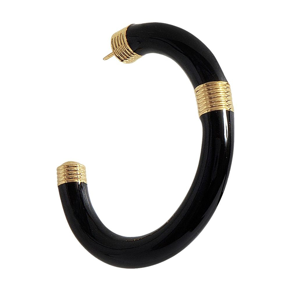 Aurélie Bidermann Katt Bracelets In Black Metal