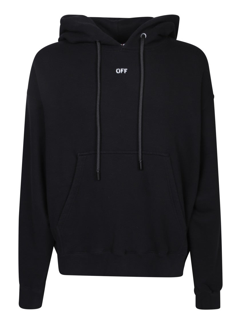 Off-White Black Comfortable Sweatshirt