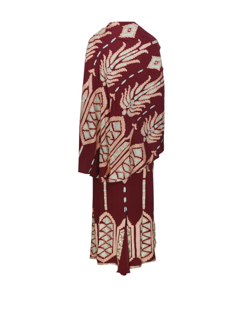 Johanna Ortiz Wedge Weave Ankle Dress