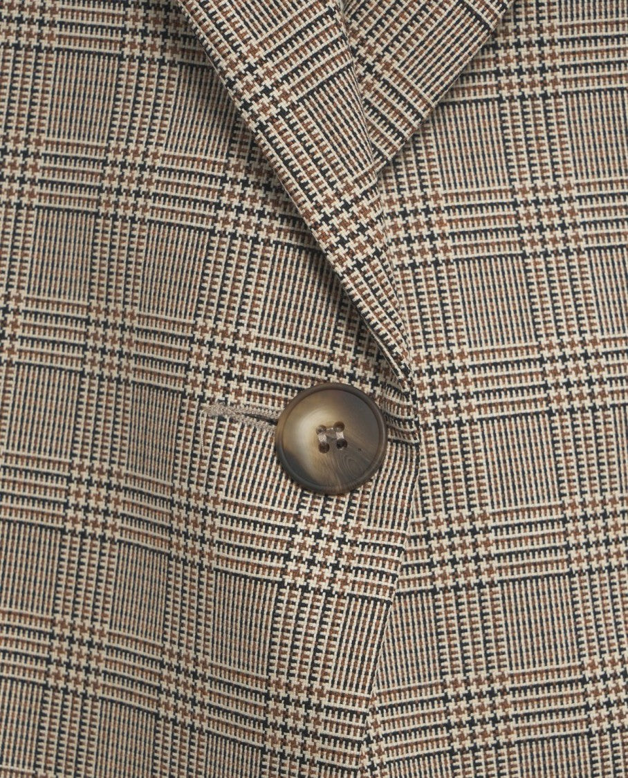 8Pm Glencheck 'Rosea' Blazer