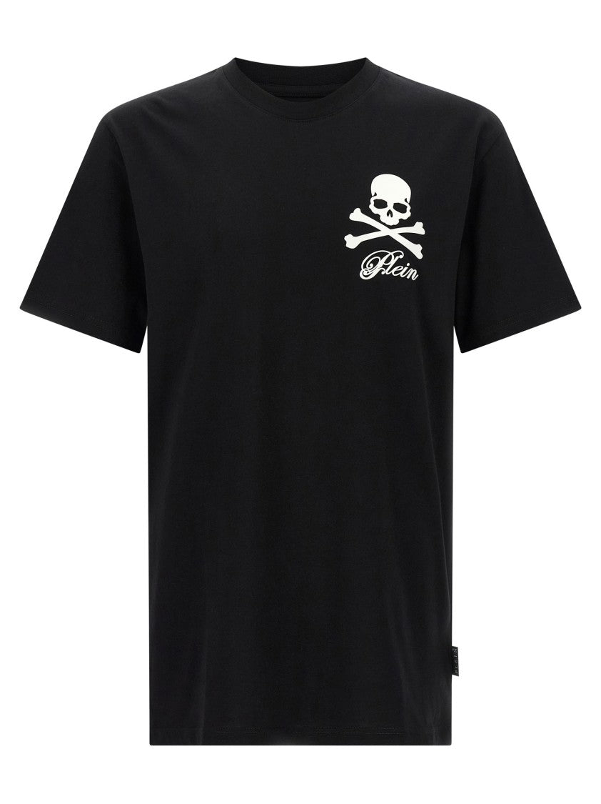 Philipp Plein Skull & Bones' Print T-Shirt
