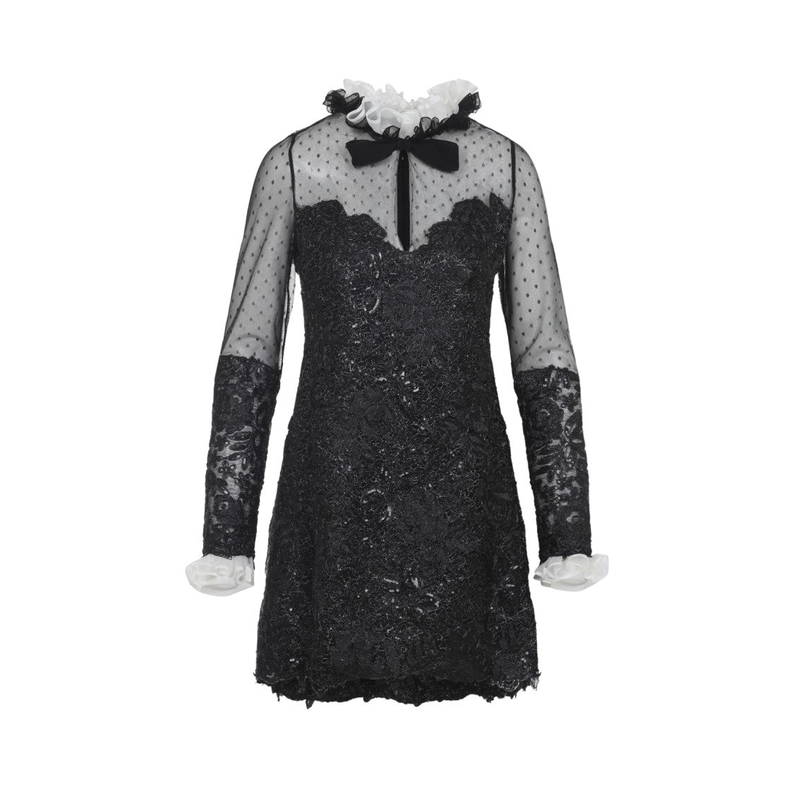 Giambattista Valli Black Mini Dress