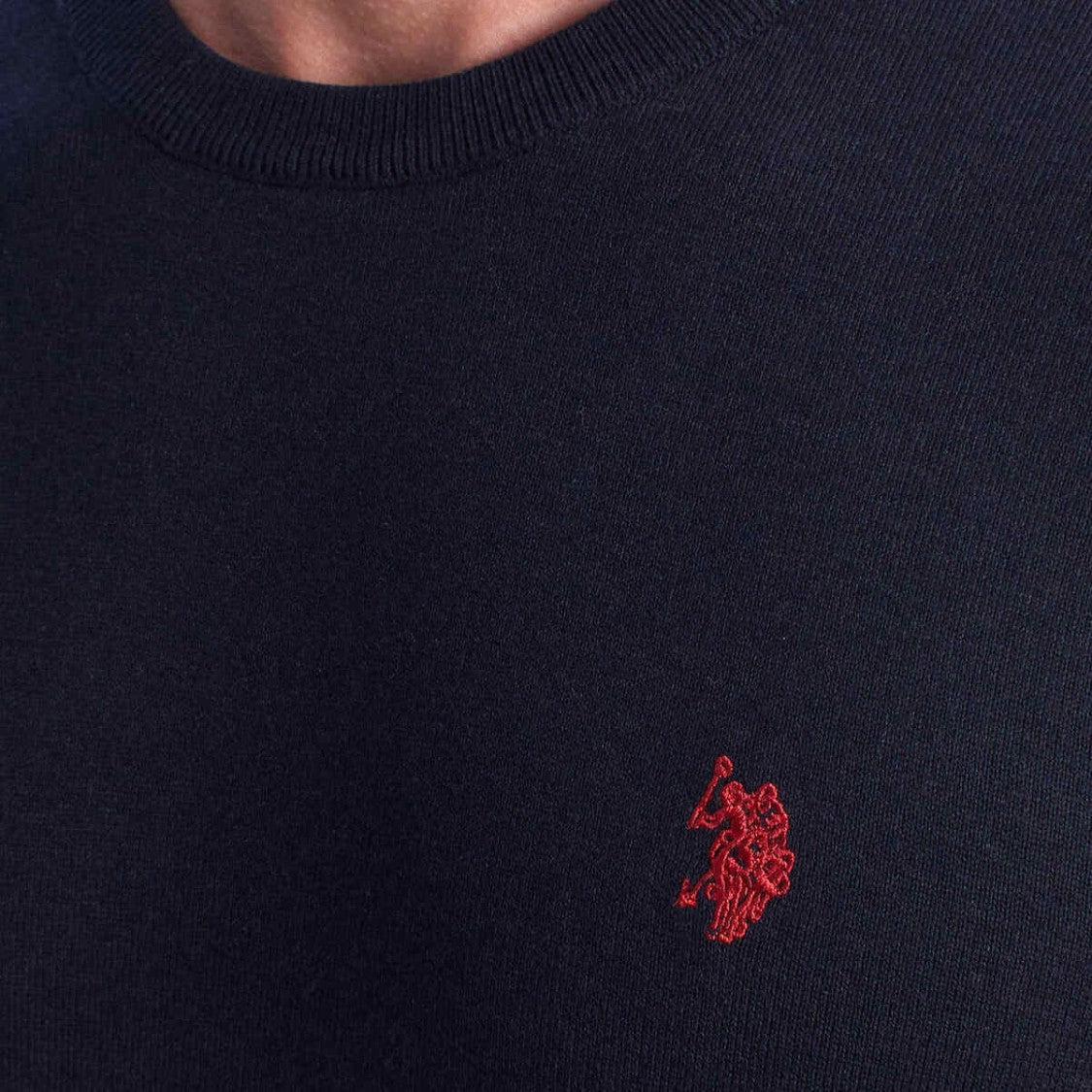 U.S. Polo Assn. Medium-Weight Crew Neck Sweater