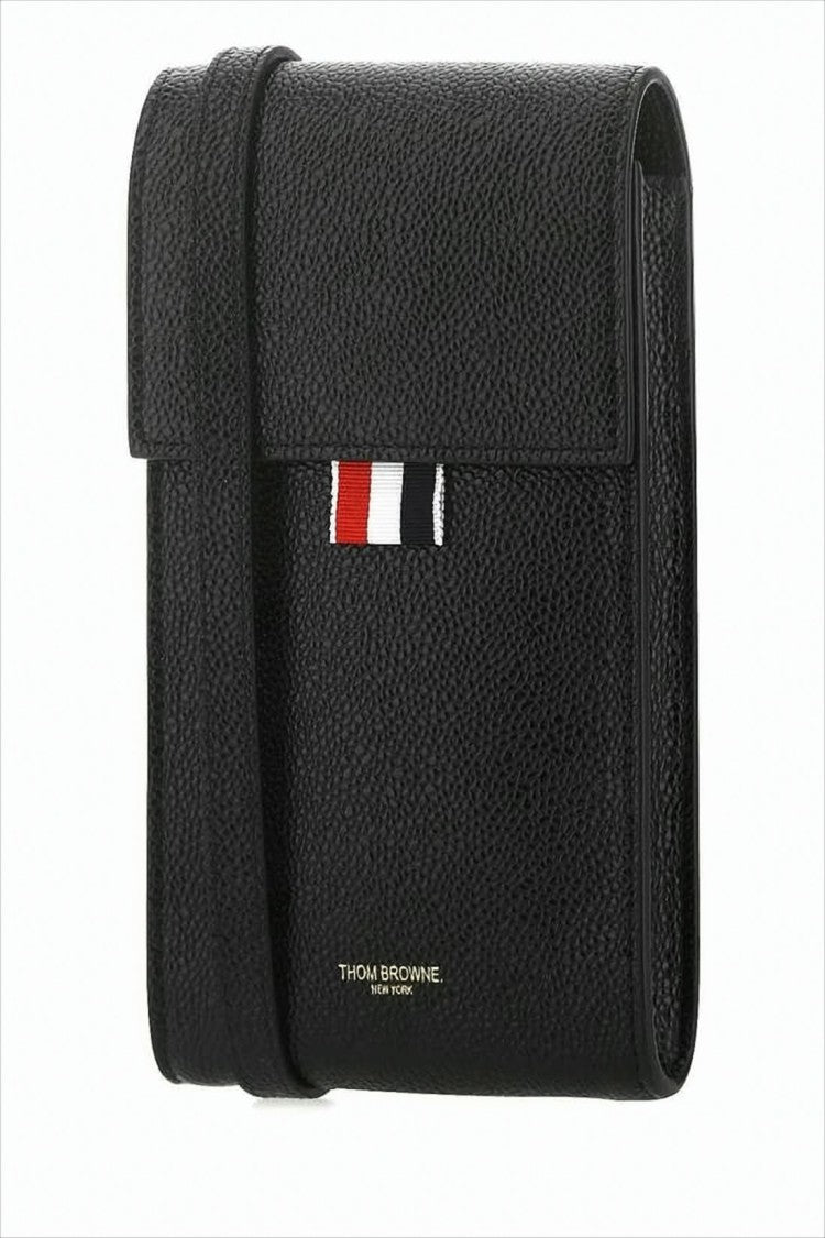 Thom Browne Textured Calf Leather Crossbody Bag