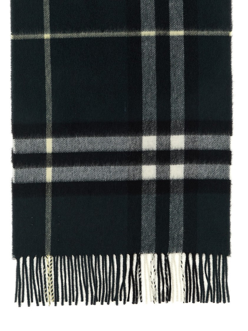 Burberry Cashmere Scarf With Classic Check Pattern