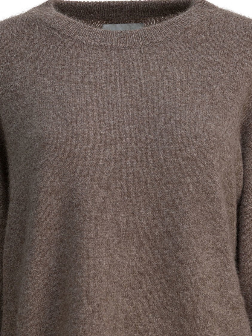 Loulou De Saison "Tristan" Wool-Blend Crewneck Sweater