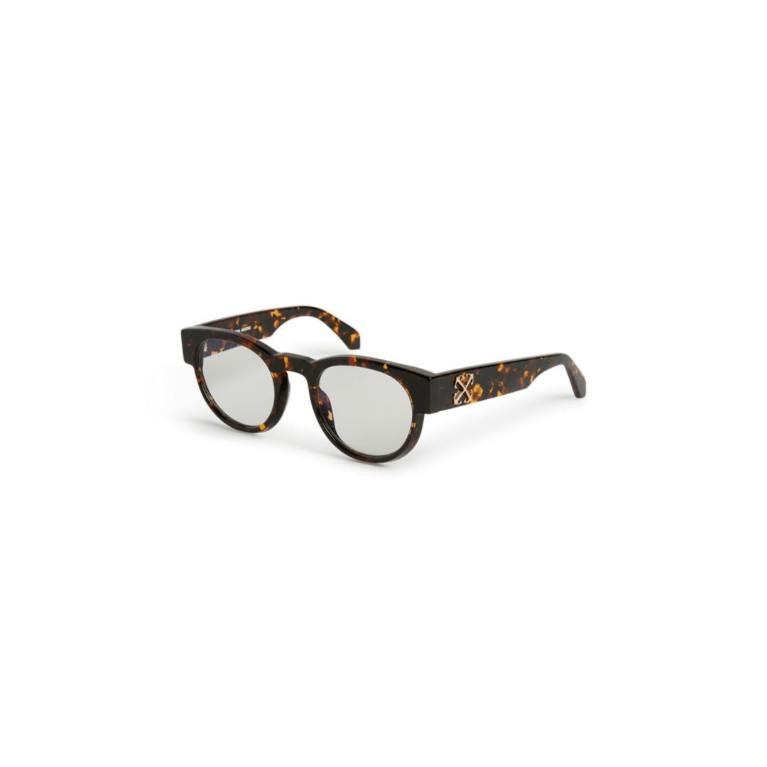 Off-White Oerj058 Style 58 Tortoiseshell Round Frame Sunglasses