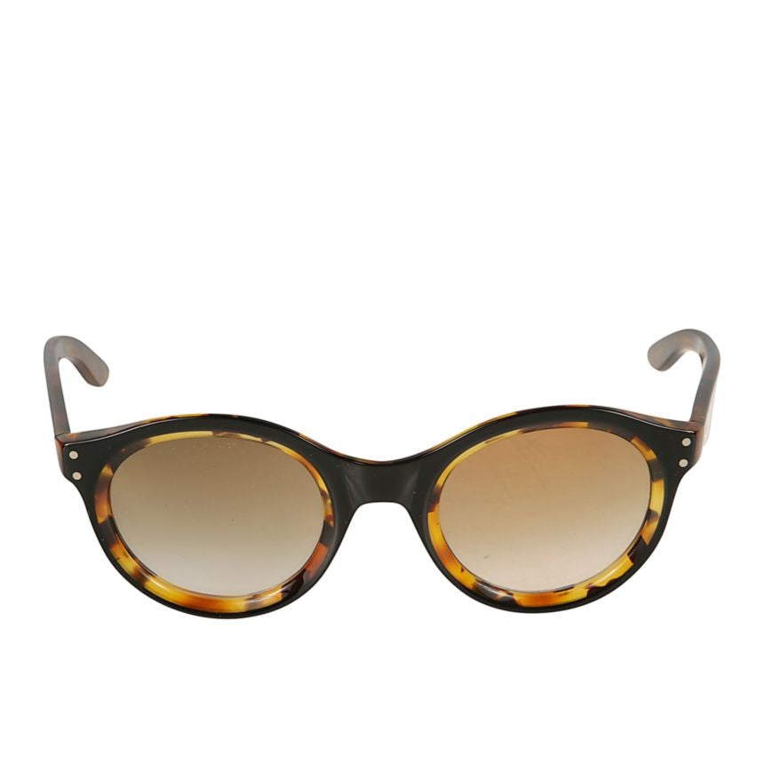 Kador Thick Rounded Tortoiseshell Sunglasses With Curved Temples